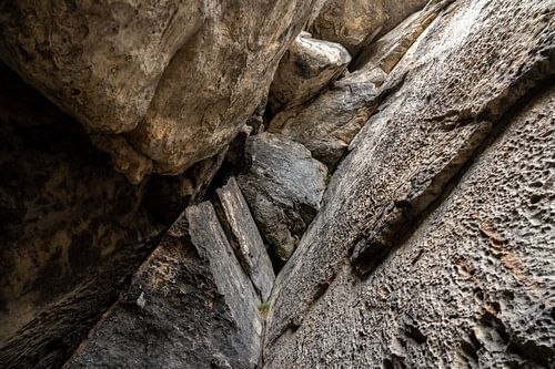 Frienstein, Saxon Switzerland - Rock crevice at Idagrotte by Pixelwerk