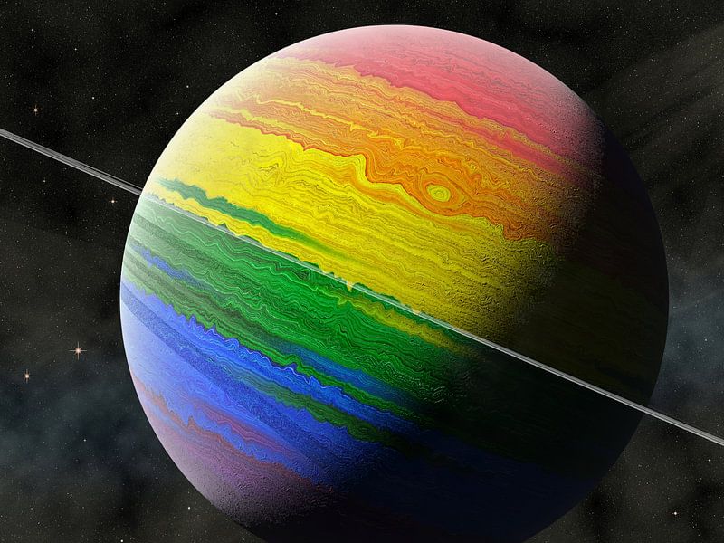 Planet LGBT by Frans Blok - photos, art and other wall decoration