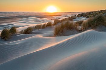 Zonsondergang strand Ameland - Natuurlijk Ameland