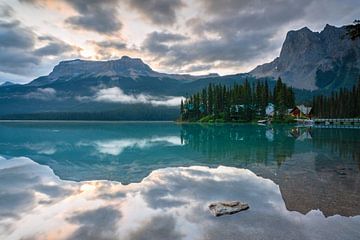 Lac Emerald, Parc national Yoho, Colombie-Britannique, Canada sur Alexander Ludwig