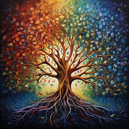 L'arbre de vie sur Wall Wonder