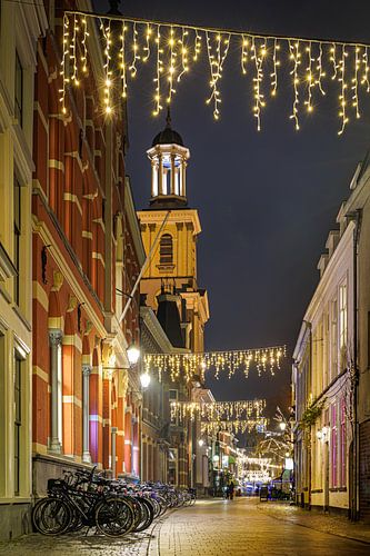 Sint Janstraat Breda in de avond