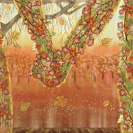 Affection ambrée de l'automne sur Natascha Dokter