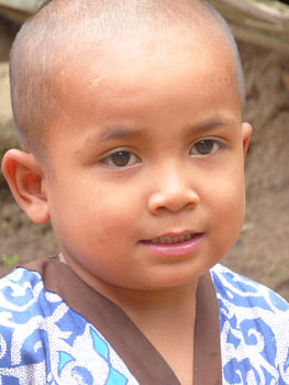Kind op Sumatra Indonesië 