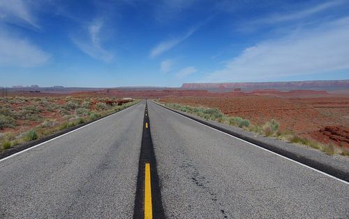 Lange weg naar Valley of the Gods