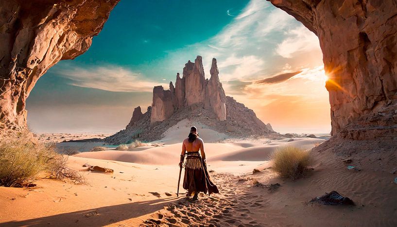 Lost Places Desert with building by Mustafa Kurnaz