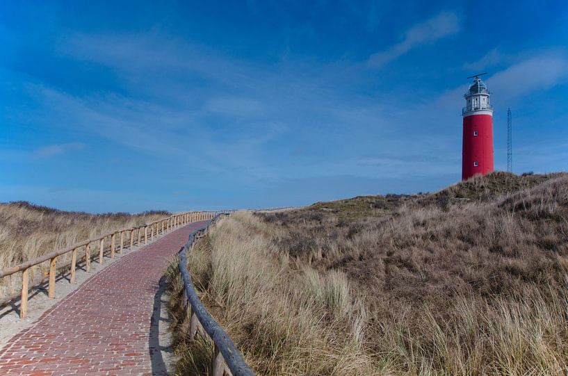 Texel Leuchtturm von Wim van der Geest