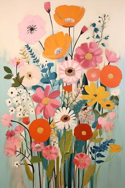 Fröhliche Blumen von Imagine