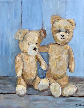 Teddybeer van Mieke Daenen