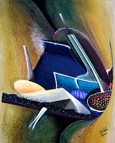 Multilayer 3  par Gertrud Scheffler