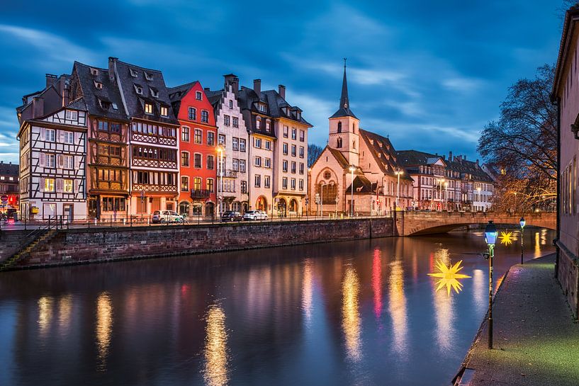 Straßburg bei Nacht von Michael Abid