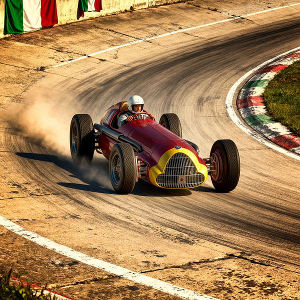 Art of Speed: Alfa at Monza by Jan Keteleer