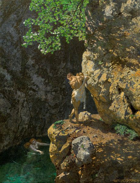 Alexander Rothaug, Chaudron de la sirène, vers 1910 par Atelier Liesjes