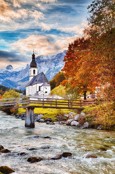 St. Sebastian in Ramsau von Dirk Rüter