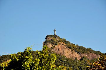 Jesus statue in Rio de Janeiro by Karel Frielink