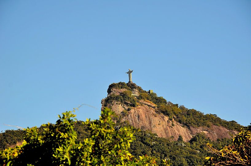 Jesus statue in Rio de Janeiro by Karel Frielink