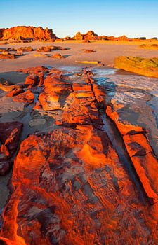 De kliffen van Cape Leveque, West-Australië