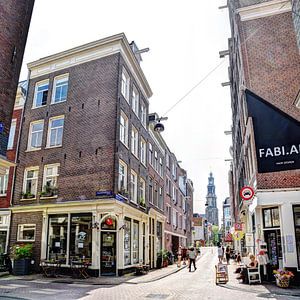 Jordaan Westerkerk Amsterdam Niederlande