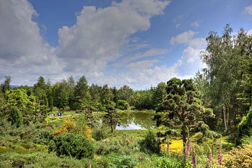 Jardin dans le Pavillon Népal Himalaya Wiesent près de Ratisbonne sur Roith Fotografie