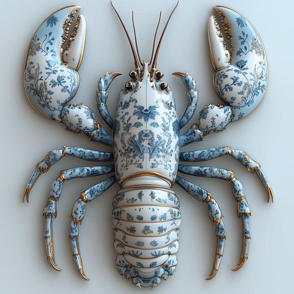 Porcelain animals by Ton Kuijpers