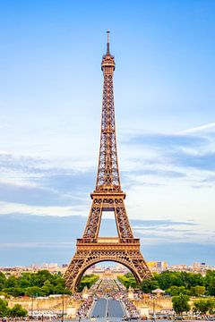 La Tour Eiffel à Paris sur Günter Albers