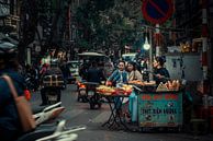 Street life in Hanoi Vietnam. by Ron van der Stappen thumbnail