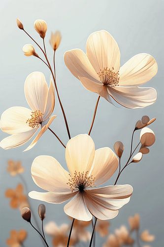 Buttercups in Yellow v