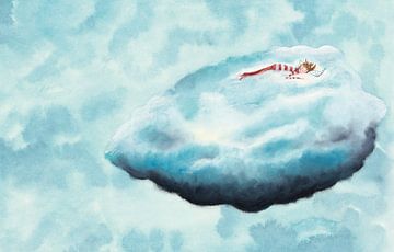 On a cloud by Marieke Nelissen