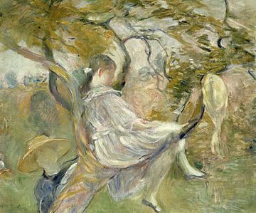Berthe Morisot,In de appelboom