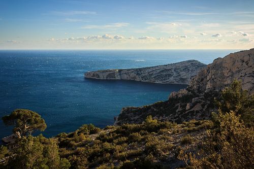 Calanques on the sea, Marseille side