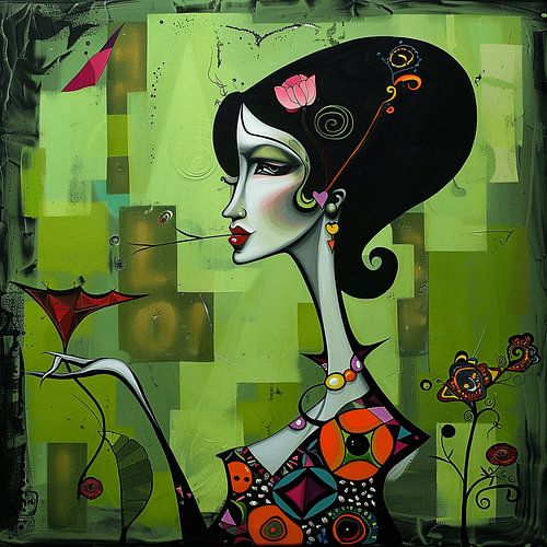 Abstract Elegance | Woman