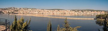Panorama von Argostoli, Kefalonia von Sven Wildschut