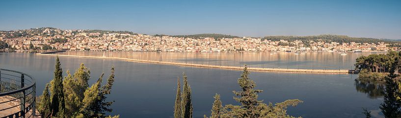 Panorama von Argostoli, Kefalonia von Sven Wildschut