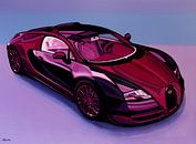 Peinture de la Bugatti Veyron 2005 par Paul Meijering Aperçu