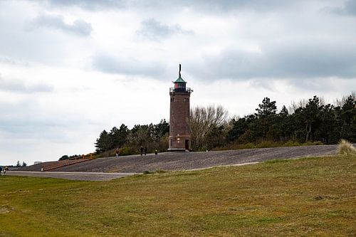 Vuurtoren met dijk Sankt Peter-Böhl