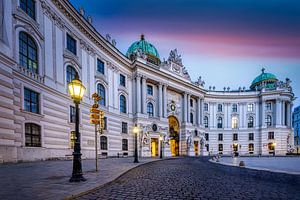 Hofburg in Wien vom Michaelerplatz aus gesehen