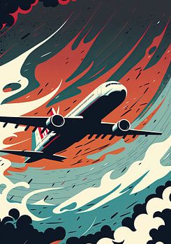 Aeroplane Vector Design Art