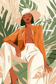 Feminines Flair: Stil und Komfort in der Natur von Bianca ter Riet