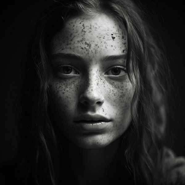 Portrait von fernlichtsicht