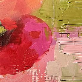 Flower by Abstract Painting