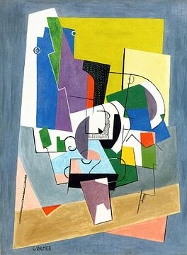 Composition (1921) by Georges Valmier by Peter Balan