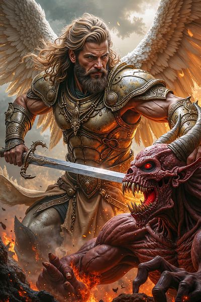 AZMARION: Archangel and Enforcer of God by INFERAURUM