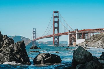 De iconische Golden Gate Bridge van Romana Krijger