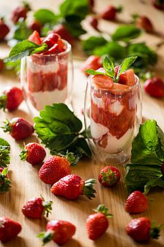 Aardbeien yoghurt van Sergej Nickel