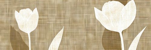 Élégance subtile en fleurs