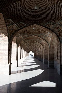 Iran: Blauwe moskee (Tabriz) van Maarten Verhees
