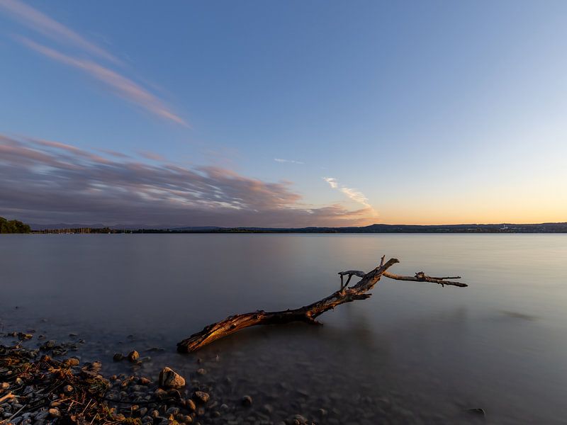 Golden hour at the Ammersee by Teresa Bauer