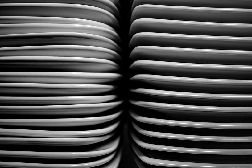 Stack of dinner plates by it's a Boone thing