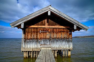 Boathouse on Lake Chiemsee