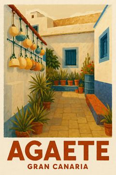 AGAETE - Blooming courtyard on the Atlantic
